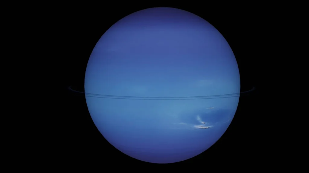 Netuno, um dos mais belos planetas