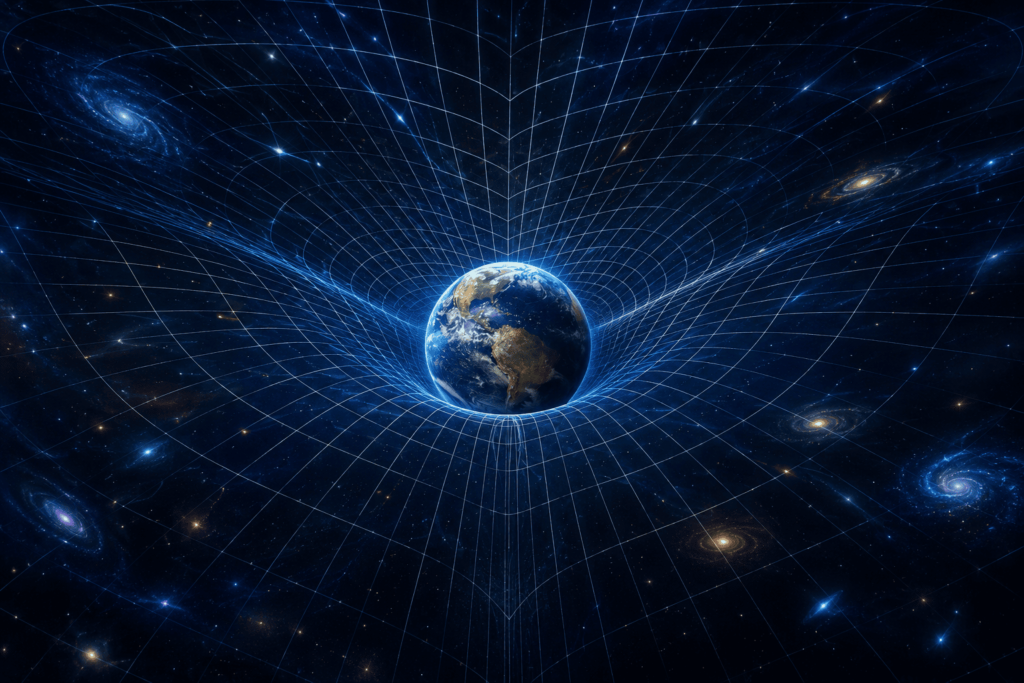 Espaço-tempo: o tecido invisível que molda o Universo