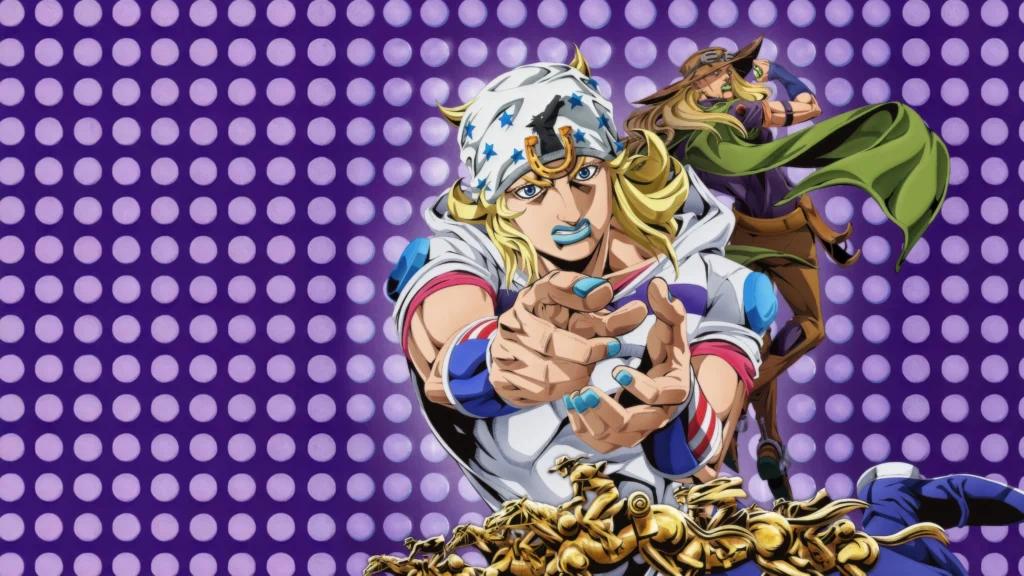 Novo teaser de JoJo’s Bizarre Adventure Steel Ball Run revela data dos próximos episódios