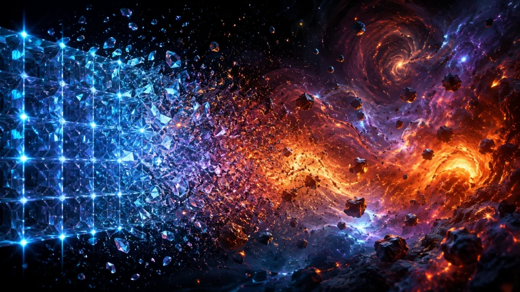 A entropia pode revelar por que o Universo caminha em uma única direção